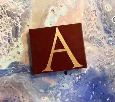 A Latin Abecedarian Signed, Numbered Miniature Book Juniper Von Phitzer Press - Image 1 of 3