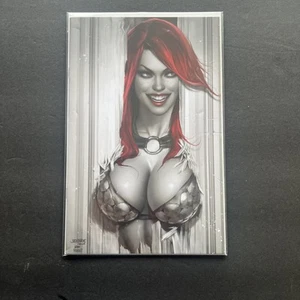 RED SONJA #16 Josh Burns Shining Hommage Virgin Color Splash C LTD to 500 Copies - Bild 1 von 7