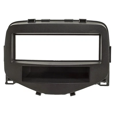 Cache radio adapté pour cadre radio Toyota Aygo Citroen C1 Peugeot 108 à part... - Photo 1/2