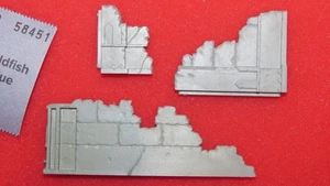 Games Workshop Warhammer Building Ruins x3 Stone Terrain Scenery Bit Plastic - Picture 1 of 2