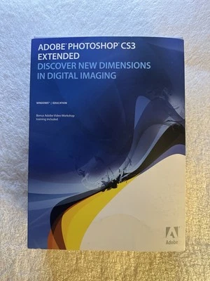 Adobe Photoshop CS3 Extended - Windows - Education - Image 1 of 4
