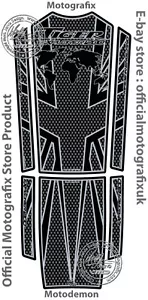 Triumph Tiger Explorer 1200 12 - 17 Motorcycle Tank Pad Motografix Gel Protector - Picture 1 of 1