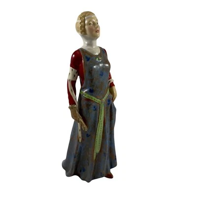 Royal Doulton Figurine Philippa of Hainault Made in England HN 2008 10 Inches - Image 1 of 4