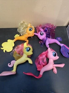 Paquete de colección My Little Pony Seapony, paquete de 4 colecciones de sepony. - Imagen 1 de 5