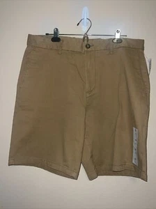 NWT Old Navy Ultimate Slim Built In Flex Shorts Chino 38 Beige - Picture 1 of 4