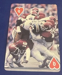 MIKE COAST/ OKLAHOMA SOONERS FOOTBALL CARD / 1982 Queen Hearts / OU Linebacker - Picture 1 of 3