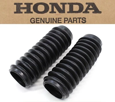 2x Genuine Honda Forks Boots CB450 500 550 750 K0 CL450 Covers (See Notes) #A65 - Image 1 of 4