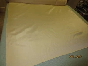 1967. Pale Yellow, Linen-like HOME DECOR, DRAPERY FABRIC - 47" x BTY - Picture 1 of 3