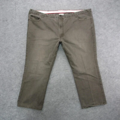 Pantalones de mezclilla Dockers para hombre 54x30 marrón lavado medio pierna recta Foto 1 de 4
