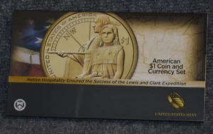 *Empty Box* For 2014-D Native Hospitality Coin & Currency Set Capsule & 1$ Bill  - Picture 1 of 3
