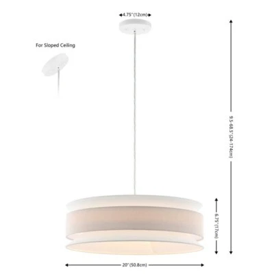 Safavieh NOLANA 20" PENDANT, Reduced Price 2172738579 PND4213A - Image 1 of 4