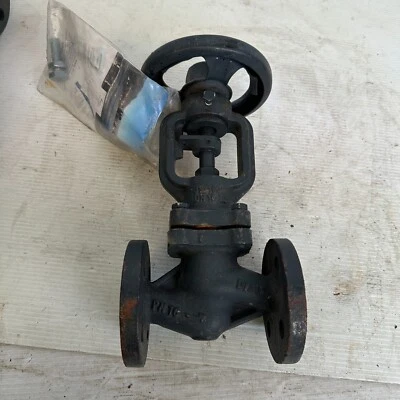 Bellows DN15 1/2" Globe Valve Flanged Manual JS1025 - Image 1 of 4