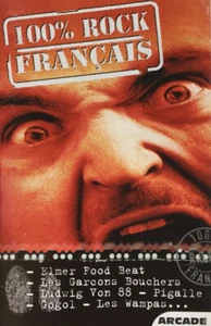 Various 100% Rock Français - Cassette - Foto 1 di 2