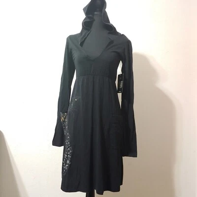 Key by Key Closet  Christian Audiger T Shirt Dress Long Sleeve Size Medium - Image 1 of 4