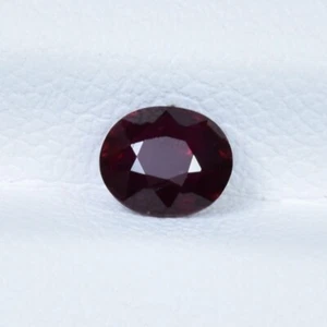0.57 Cts Fine Luster Natural Pigeon Blood Ruby Oval From Mozambique....!!!! - Picture 1 of 2
