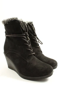 GRACELAND Patucos con cordones Mujeres Talla EU 37 negro-gris claro look casual - Imagen 1 de 5