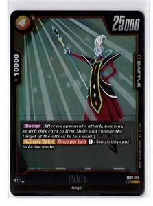 DBZ - Whis Blazing Aura FB02-106 R FOIL - NM - FRESH CARD - Picture 1 of 2