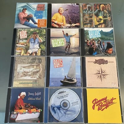 Jimmy Buffett MEGA 12 LOT: License to Chill NEW, Bars, Beaches, Ballads, Boats+ - Image 1 of 4