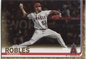 HANSEL ROBLES 2019 Topps Update GOLD Parallel #to/2019 - LOS ANGELES ANGELS - - Picture 1 of 1