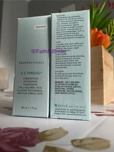 "SkinCeuticals" C E Ferulic With 15% L-ascorbic Acid Serum - 1 fl oz - New Box - Picture 1 of 3