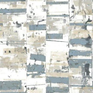 Essener Tapete Friends and Coffee 16636 alte Wand grau blau Vlies Vliestapete - Bild 1 von 2