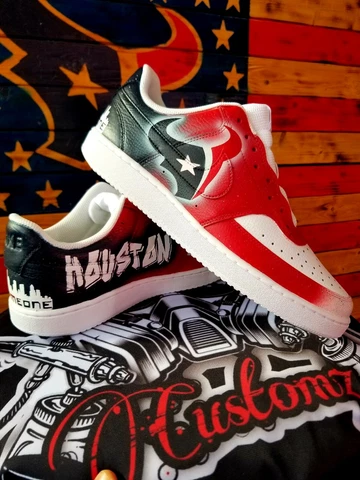 Houston Texans Custom Shoes Cover