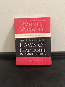 The 21 Irrefutable Laws of Leadership By John C. Maxwell (4 AUDIO CDs) - Picture 1 of 4