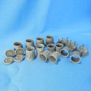 Rockwell B-1 B Lancer, Jet Nozzles (Resin) Scale 1:72 For Aircraft Kit Model - Photo 1 sur 9