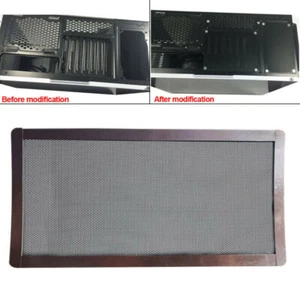 240mm PC Case Cooling Fan Dust Filter Mesh Net Cover Computer Guards Black - Picture 1 of 5