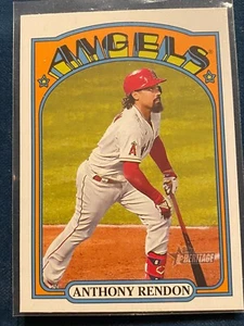 2021 Topps Heritage High Number - Action Image Variation Anthony Rendon #627 - Bild 1 von 2