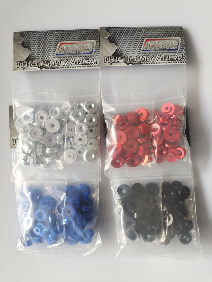 Cubierta de cuerpo de almohadilla de tuerca fija de aleación CNC de área para LOSI 5IVE-T 1.0 2.0 Rovan LT DTT Foto 1 de 1