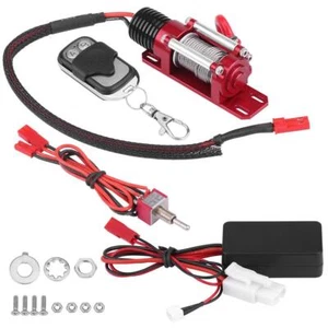 RC Car Winch 1/10 Scale RC Model Vehicle Crawler Car Accessory Metal Winch wi... - Picture 1 of 8