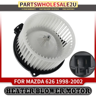 Двигатель вентилятора кондиционера с каркасом вентилятора для Mazda 626 1998 1999 2000 2001 2002 - Изображение 1 из 4