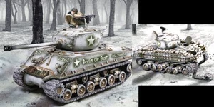 JUEGO TANQUE SHERMAN U.S. WW2 AMERICAN WINTER CS00937 ESCAPARATE COLECCIONISTAS - Imagen 1 de 1