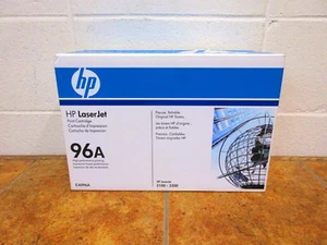 HP 96A C4096A Black Toner Print Cartridge Sealed - Picture 1 of 2