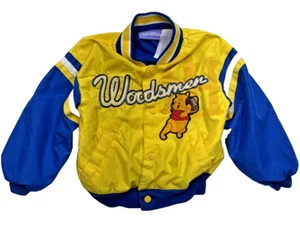 Vintage Disney Winnie the Pooh Woodsmen Racer Jacket – Toddler 2T, 100 Acre Wood - Picture 1 of 8