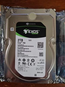 Exos 2TB ST2000NM0125 SATA Seagate Enterprise 6Gb/s 7200RPM 512e 3.5"Hard Drive - Picture 1 of 2