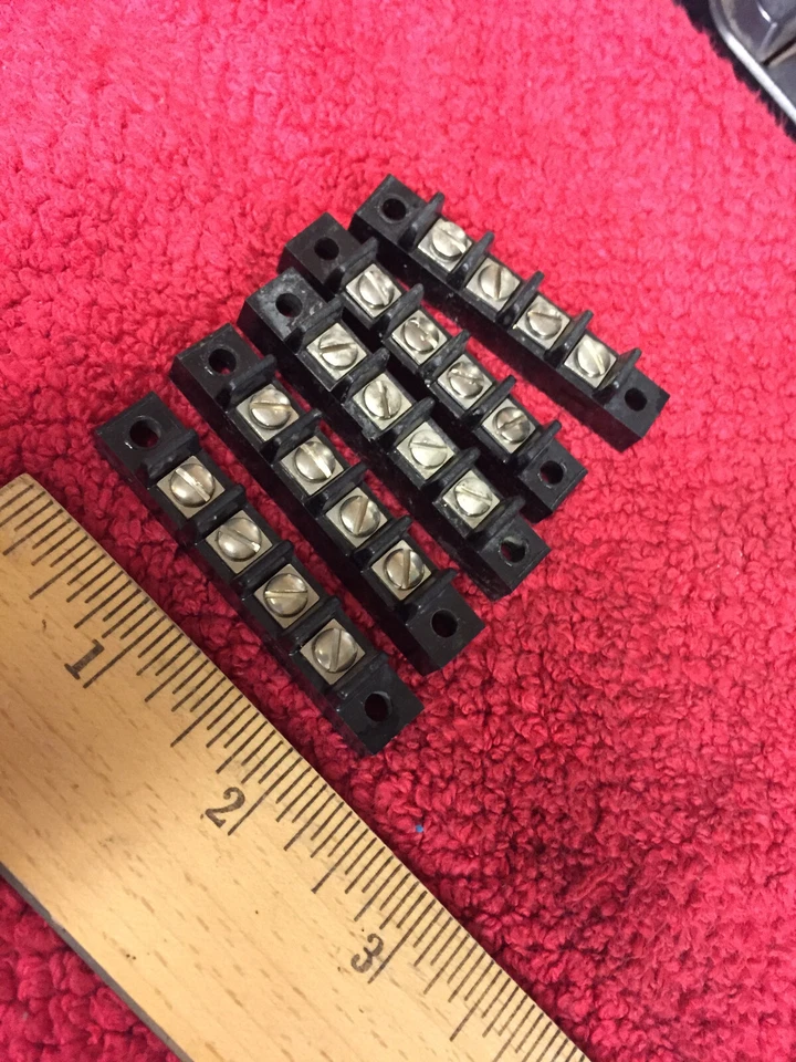 4-174 CINCH JONES TERMINAL BLOCKS 5 PCS NEW - Image 1 of 1