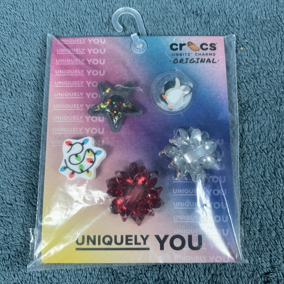 Crocs Jibbitz Uniquely You Charms 5 Pk - Wonderful Time Christmas -
