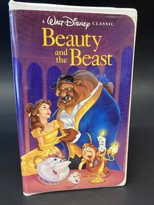 Walt Disney Classic Beauty and the Beast VHS Black Diamond 1325 Edition RARE - Picture 1 of 5
