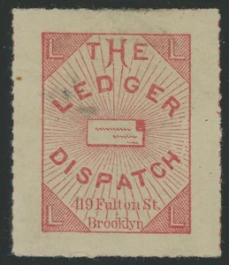 US Stamp Scott 95L1 Ledger Dispatch, Unused - Picture 1 of 2
