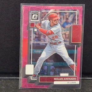 Nolan Arenado 2022 Donruss Optic Pink Velocity 169/249 - Picture 1 of 2