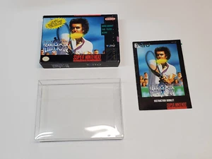 International Tennis Tour Authentic Super Nintendo SNES Box & Manual Only * - Picture 1 of 24