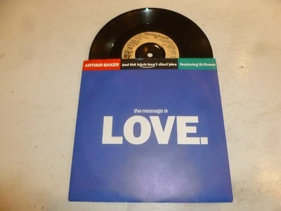 ARTHUR BAKER - The Message Is Love - 1989 UK 7" vinyl single - Image 1 of 4