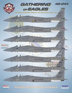 1/48 Bullseye Decals #48044 Gathering Of Eagles: F-15C Eagles - Bild 1 von 1
