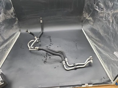09-15 BMW F01 650i 750LXi RWD 4.4L Engine Oil Cooler Pipe Line Inlet Outlet LP17 Foto 1 de 4