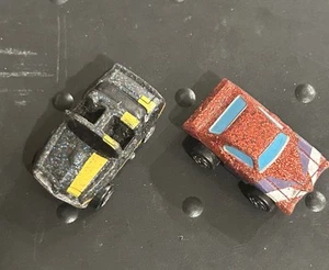 Lot; Vintage Micro Machines Galoob RARE Pontiac GTO & Chevy Camaro T-top - Picture 1 of 7