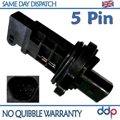 For Chevrolet Trax 1.6D 1.7 MAF Mass AIR Flow Sensor 5-Pin 12671618, 95930057 - Image 1 of 4