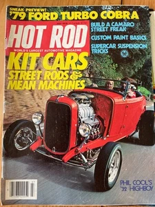 HOT ROD-JULY 1978-MUSTANG 79 TURBO COBRA-32 HIGHBOY-BUICK GS 455 1967-ANGLIA - Picture 1 of 1
