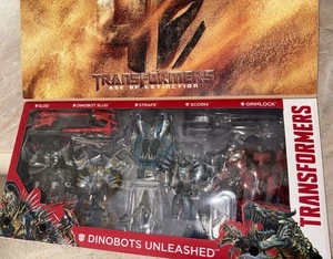 Transformers Movie Lotto Con 5 Dinobot Strafe + Scorn + Slug + Slog + Slash ! - Foto 1 di 10